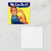 Wir können es tun begleitkarte (Vorne/Hinten)