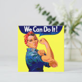 Wir können es tun dankeskarte (Stehend Vorderseite)