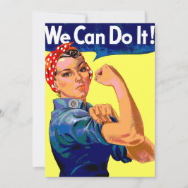 Wir können es tun einladung