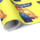 Wir können es tun geschenkpapier (Rolleneckpunkt)