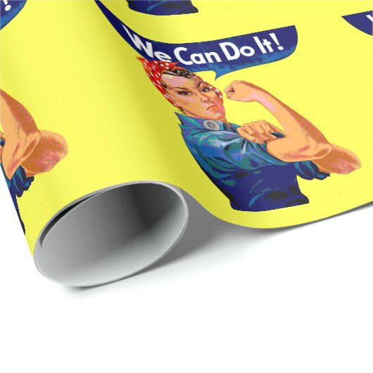 Wir können es tun geschenkpapier (Rolleneckpunkt)