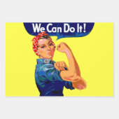 Wir können es tun geschenkpapier set (Vorderseite 2)