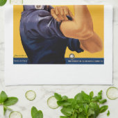 Wir können es tun geschirrtuch (Gefaltet)