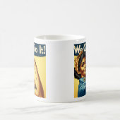 Wir können es tun - Indianerrosie, das Riveter Kaffeetasse (Mittel)