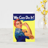 Wir können es tun karte (Gelbe Blume)