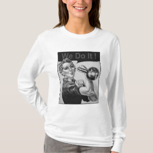 Wir können es tun Kettlebell Hoodie T-Shirt