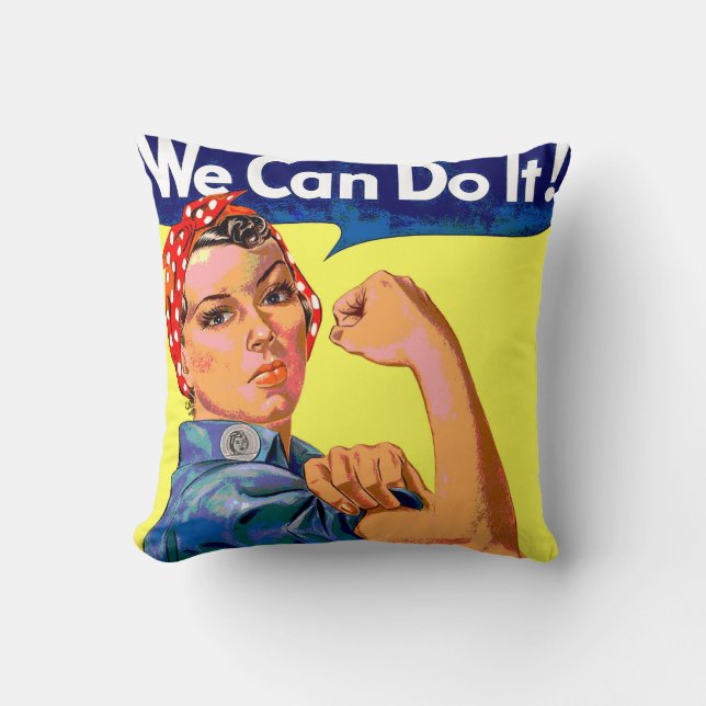 Wir können es tun kissen (Vorderseite)