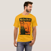 Wir können es tun Kriegst-stück T-Shirt (Vorne ganz)