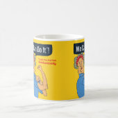 Wir können es tun - lustig kaffeetasse (Mittel)