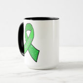 Wir können es tun, Lyme-Krankheit Krieger Kaffee-C Tasse (Vorderseite Links)