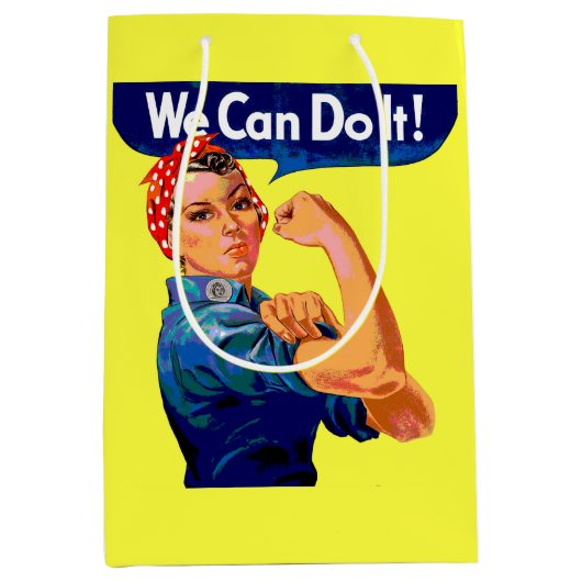 Wir können es tun mittlere geschenktüte (Vorderseite)