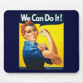 Wir können es tun mousepad (Vorne)