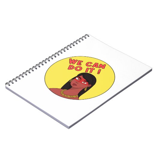 Wir können es tun! notizblock (Linke Seite)