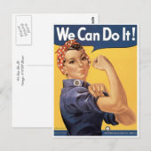 Wir können es tun! postkarte (Vorne/Hinten)