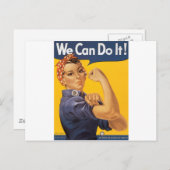 Wir können es tun! postkarte (Vorne/Hinten)