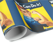 Wir können es tun - Rosie der Nieteneinschläger Geschenkpapier (Rolleneckpunkt)