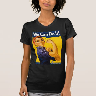 Wir können es tun! Rosie der Nieteneinschläger T-Shirt