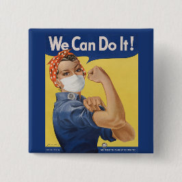 Wir können es tun! Rosie the Riveter 2020 Button
