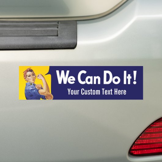 Wir können es tun! Rosie the Riveter Autoaufkleber (Auf Auto)