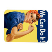 Wir können es tun! Rosie the Riveter Magnet (Horizontal)