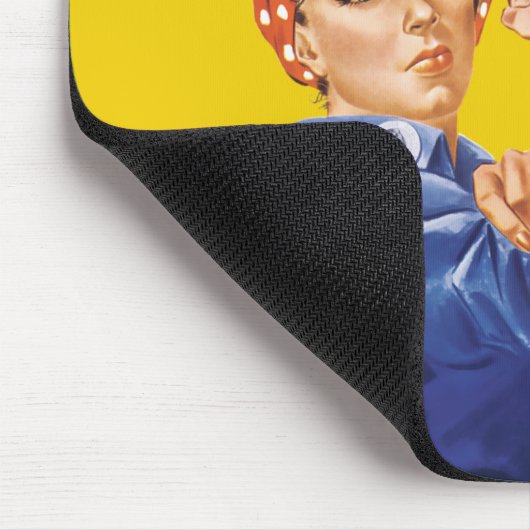 Wir können es tun! Rosie the Riveter Mousepad (Ecke)