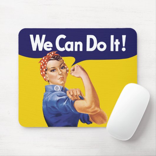 Wir können es tun! Rosie the Riveter Mousepad (Mit Mouse)