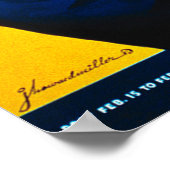 Wir können es tun! Rosie the Riveter Poster (Ecke)