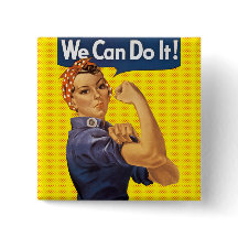Wir können es tun! Rosie the Riveter Red Polka Dot