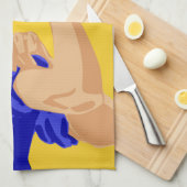 Wir können es tun! Rosie The Riveter WWII Poster Küchentuch (Viertel Falte)