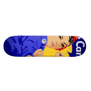 Wir können es tun! Rosie The Riveter WWII Poster Skateboard