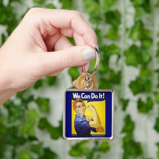 Wir können es tun! schlüsselanhänger (Hand)