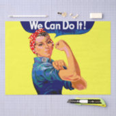 Wir können es tun seidenpapier (Handwerk)