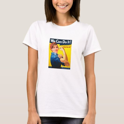 Wir können es tun T-Shirt (Vorderseite)