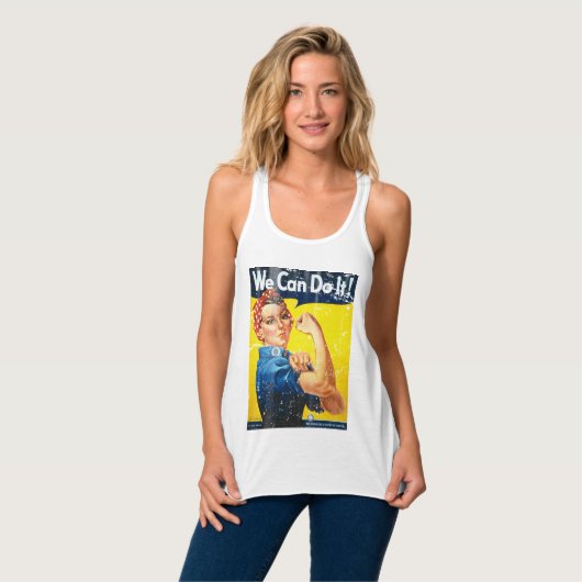 Wir können es tun! tank top (Vorderseite Vollansicht)