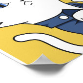 Wir können es tun! White Cat Rosie The Riveter Pos Poster (Ecke)