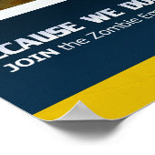 Wir können es tun - Zombie Poster (Ecke)
