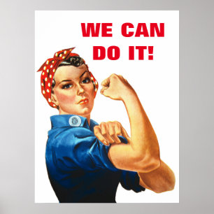 Wir Können Es Weltkriegs II Propaganda Frauen Mach Poster