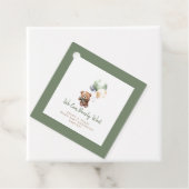 Wir können frühes Warten Teddy Bear Balloon Baby D Geschenkanhänger (Beispiel)