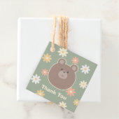 Wir können Frühjahrsdusche warten Danke Geschenkanhänger (Beispiel)