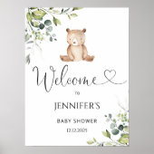 Wir können frühstücken, um die Babydusche zu bekom Poster (Vorne)