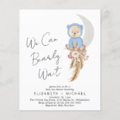 Wir können frühzeitig abwarten Baby Boy Couples Du (Vorderseite)