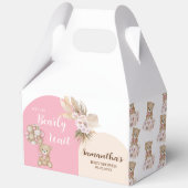 Wir können frühzeitig abwarten Baby Duschbox Geschenkschachtel (Vorderseite)