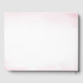 Wir können frühzeitig abwarten Baby Dusche Gästebu Gästebuch (Rückseite)