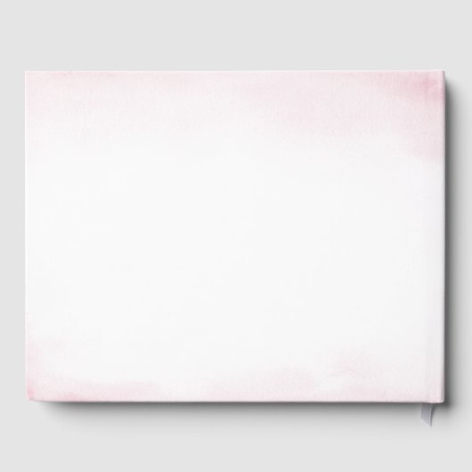 Wir können frühzeitig abwarten Baby Dusche Gästebu Gästebuch (Rückseite)