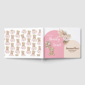 Wir können frühzeitig abwarten Baby Dusche Gästebu Gästebuch (Voll)