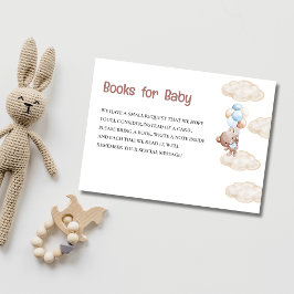 wir können frühzeitig abwarten Babydusche Begleitkarte