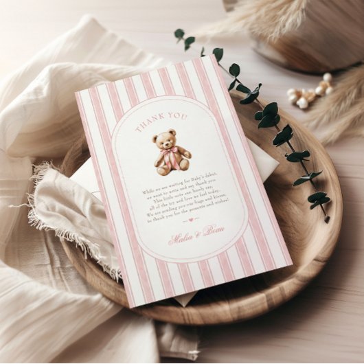 Wir können frühzeitig abwarten Babydusche dank Ihr