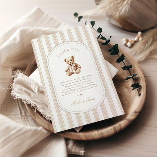 Wir können frühzeitig abwarten Babydusche dank Ihr