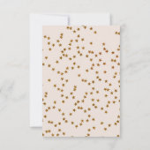 Wir können frühzeitig abwarten Babydusche dank Ihr Einladung (Rückseite)