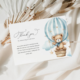 Wir können frühzeitig abwarten Babydusche danke